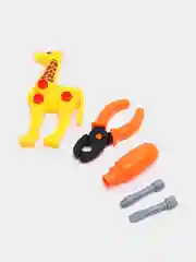 Набор развивающих инструментов Tool set, для мальчиков, с жирафом, 5 штук