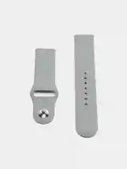 Салатовый ремешок силиконовый с кнопкой для Xiaomi, Amazfit Bip, Samsung, Huawei, 22 мм