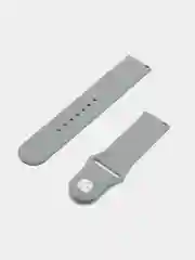 Салатовый ремешок силиконовый с кнопкой для Xiaomi, Amazfit Bip, Samsung, Huawei, 22 мм