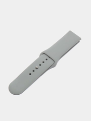 Ремешок силиконовый с кнопкой для Xiaomi, Amazfit Bip, Samsung, Huawei, 22 мм