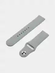 Салатовый ремешок силиконовый с кнопкой для Xiaomi, Amazfit Bip, Samsung, Huawei, 22 мм