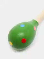 Зеленый маракасы, детская погремушка / Маракас / игрушка