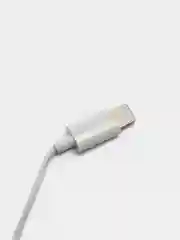 Белый наушники проводные PRO Lightning для iPhone 7-14 Без микрофона Без Bluetooth