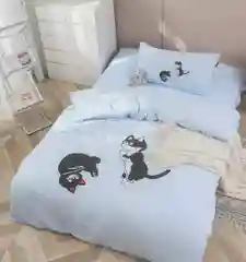 Коралловый меланж комплект детского постельного белья 1,5 спальный, ткань - хлопок 100%