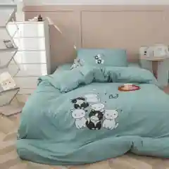 Коралловый меланж комплект детского постельного белья 1,5 спальный, ткань - хлопок 100%