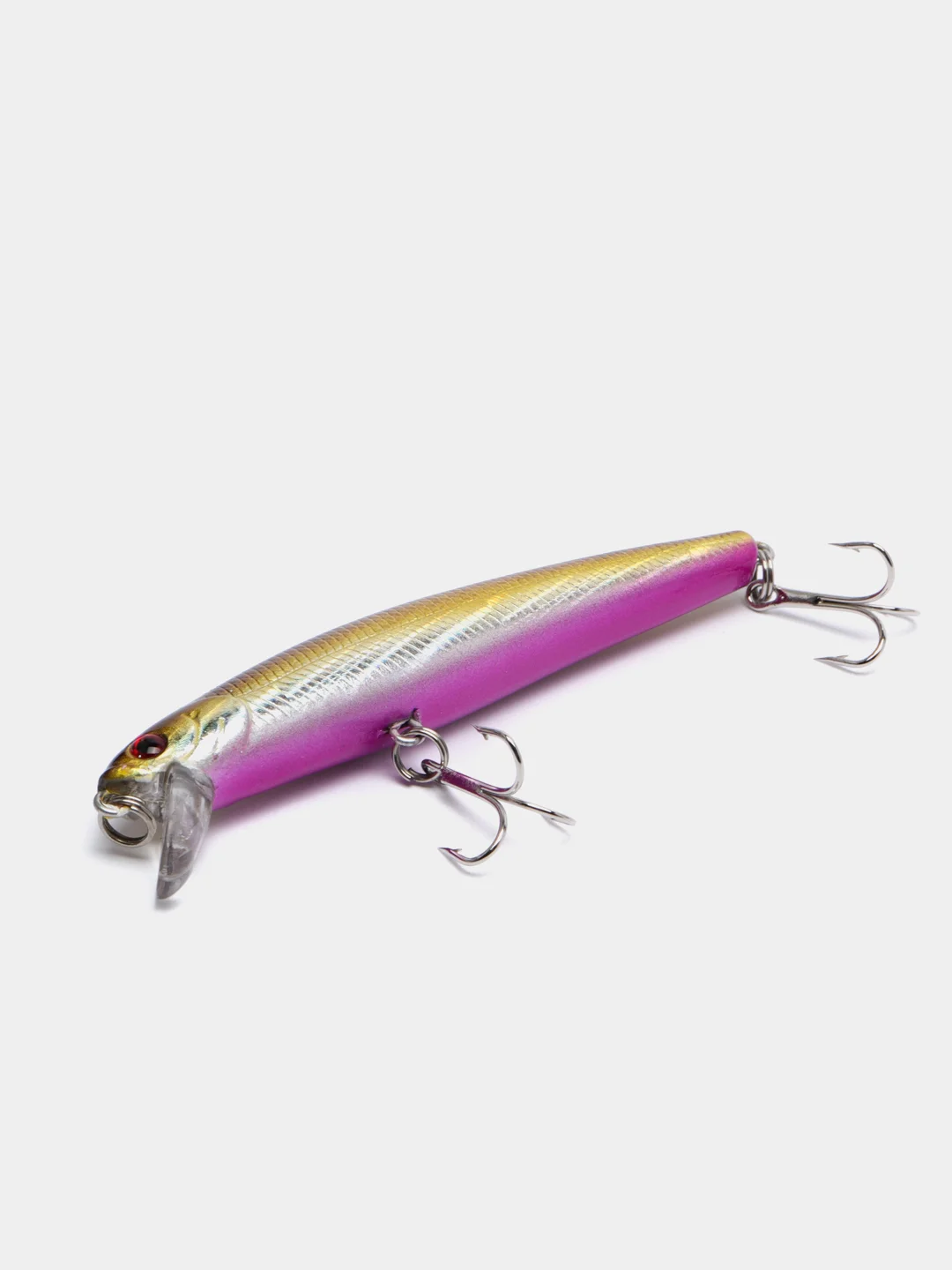 Желтый воблер Минноу, "Жерех" / 6 color / 9.6cm / 9.8g / Имитирует оглшенную рыбку / Разловлен