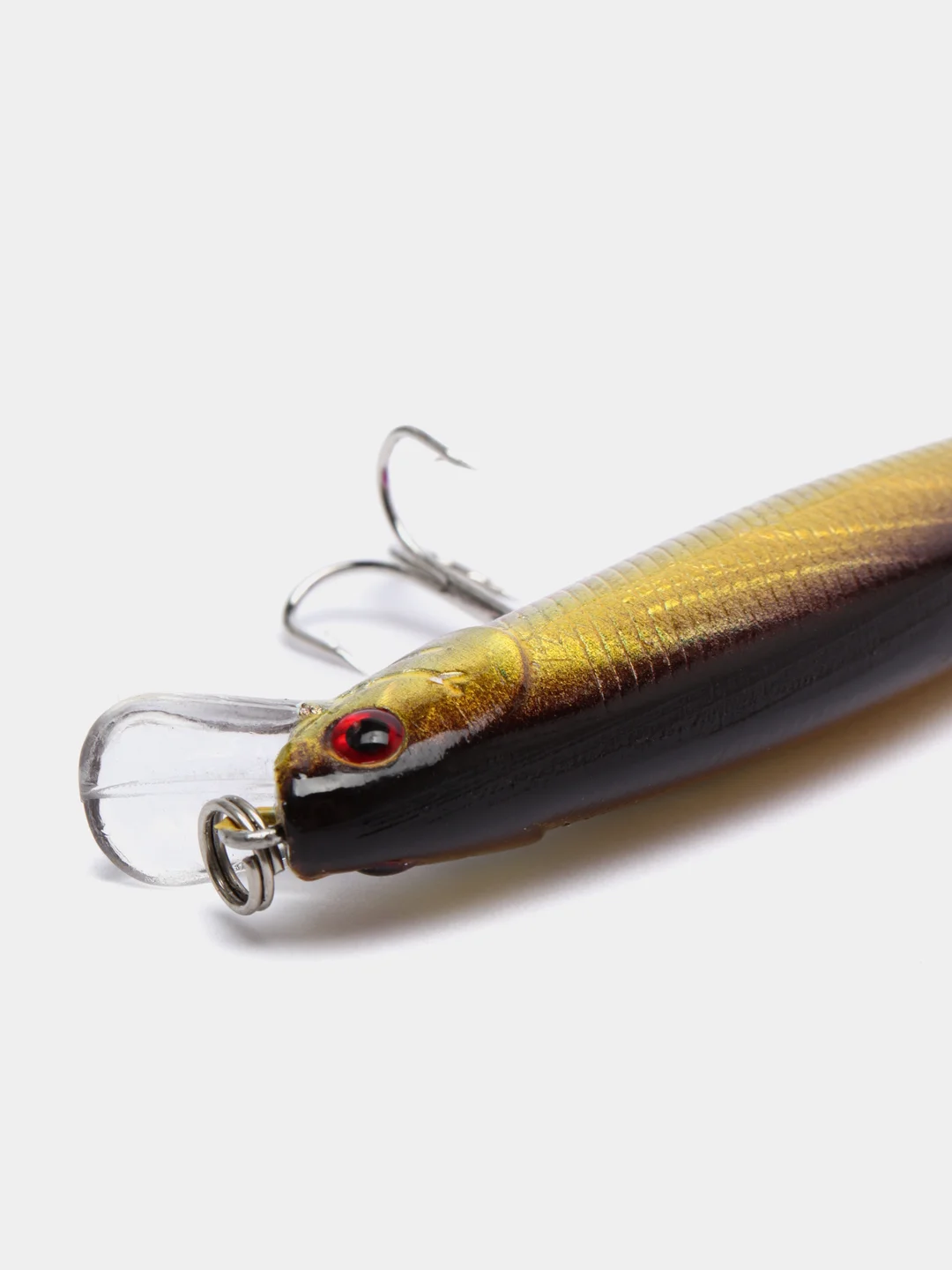 Желтый воблер Минноу, "Жерех" / 6 color / 9.6cm / 9.8g / Имитирует оглшенную рыбку / Разловлен