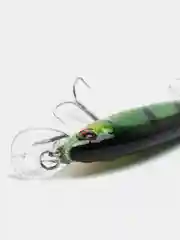 Зелёный хаки воблер Minnow "Берш" / 10 расцветок / 11 см / 13.4 г / для новичков