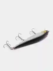 Серый воблер минноу "Хищник" / 5 цветов / 14 cm / 23 g / Разловлен