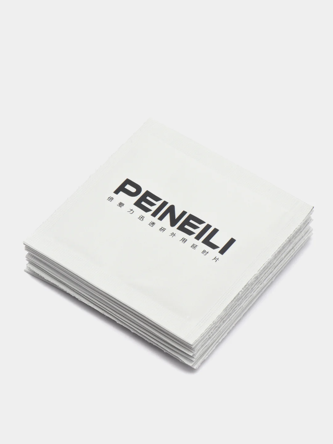 Салфетки-пролонгатор мужские Peineili для продления полового акта, 12 штук