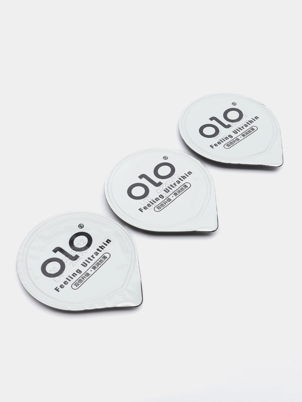 Ультратонкие презервативы OLO 0.01, гиалуроновая смазка, 3 штуки