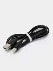 Черный кабель зарядный Lightning для зарядки iPhonе, 1 метр