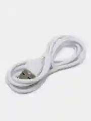Белый кабель зарядный Lightning для зарядки iPhonе, 1 метр