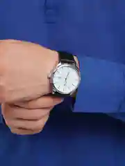 Хром мужские наручные часы на кожаном ремешке