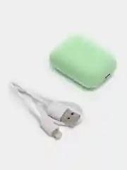 Зеленый наушники беспроводные сенсорные i12