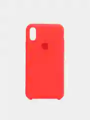 Коралловый защитный силиконовый чехол для iPhone X iPhone 10, с яблоком