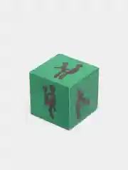 Зеленый кубики для любовных игр XXXL