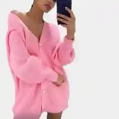 Кардиган удлиненный женский