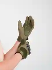 Зелёный хаки тактические защитные перчатки