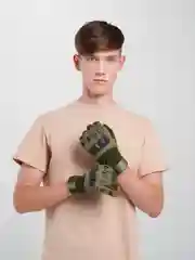 Зелёный хаки тактические защитные перчатки