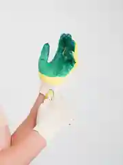 Перчатки рабочие, двойное латексное покрытие