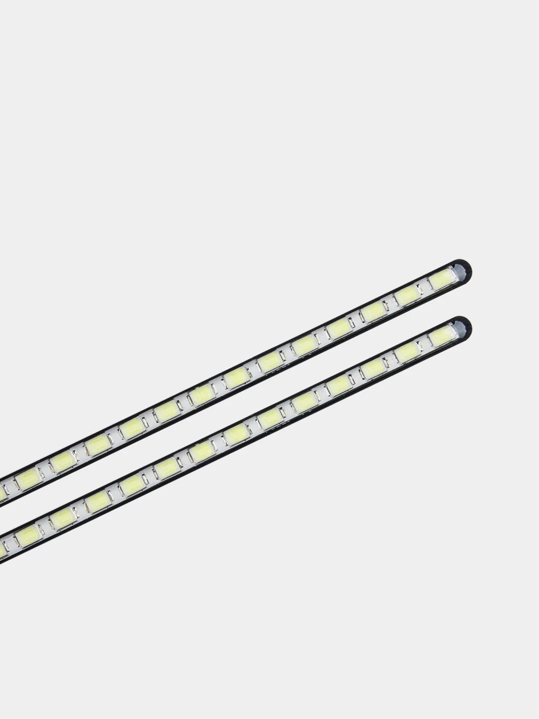 Дневные ходовые огни, LED - 18 штук, металаллический корпус, 192 мм, 12V, 2 штуки