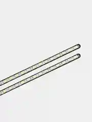 Дневные ходовые огни, LED - 18 штук, металаллический корпус, 192 мм, 12V, 2 штуки