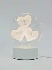 Бордовый светильник-ночник светодиодный, LED, 3 цвета