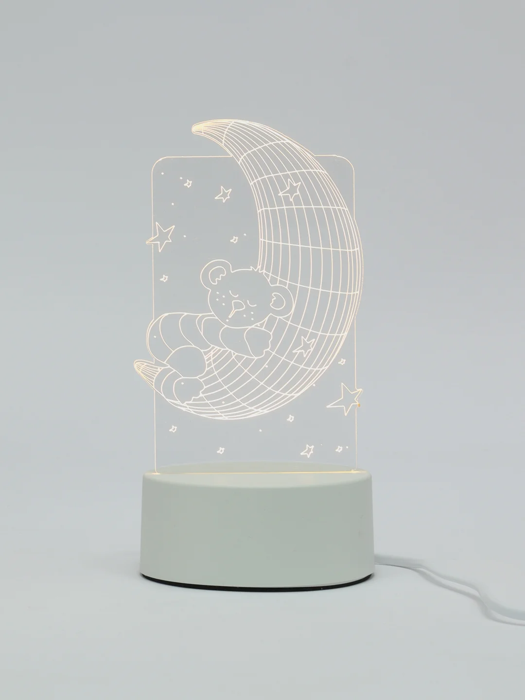 Бронзовый светильник-ночник светодиодный, LED, 3 цвета