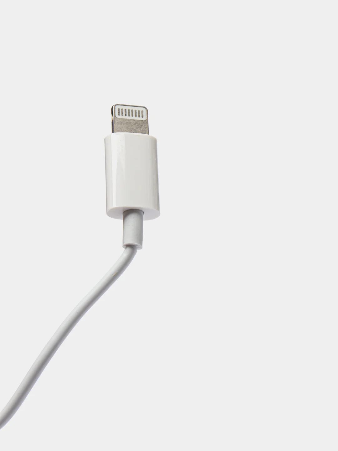 Белый наушники проводные Lightning для iPhone 7-14 iPhone Без микрофона Без Bluetooth