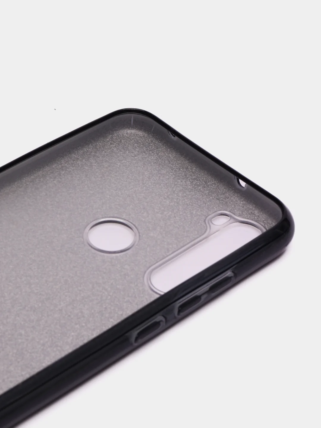 Темно-синий чехол для Xiaomi Redmi Note 8T Многослойный с блёстками