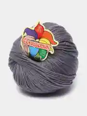 Серый пряжа Камтекс "Семицветик", 100 г, 180 м, акрил