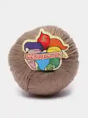 Светло-коричневый пряжа Камтекс "Семицветик", 100 г, 180 м, акрил