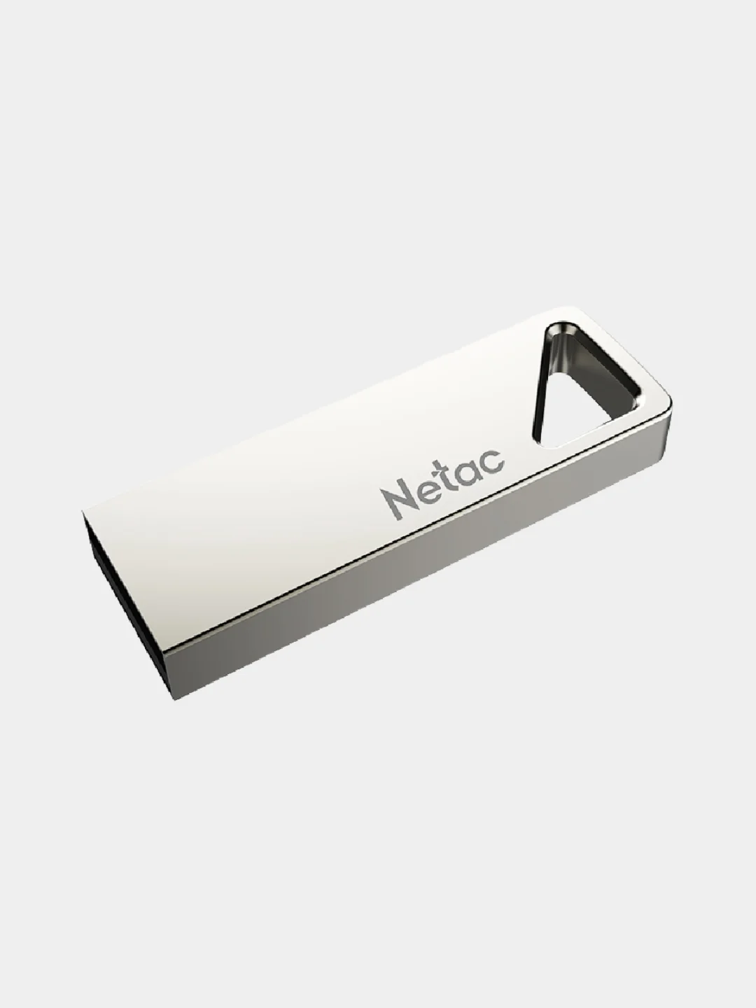 Серебряный флеш-накопитель Netac U326, USB 2.0, 8/16/32/64Gb