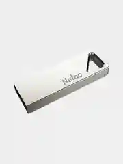 Серебряный флеш-накопитель Netac U326, USB 2.0, 8/16/32/64Gb