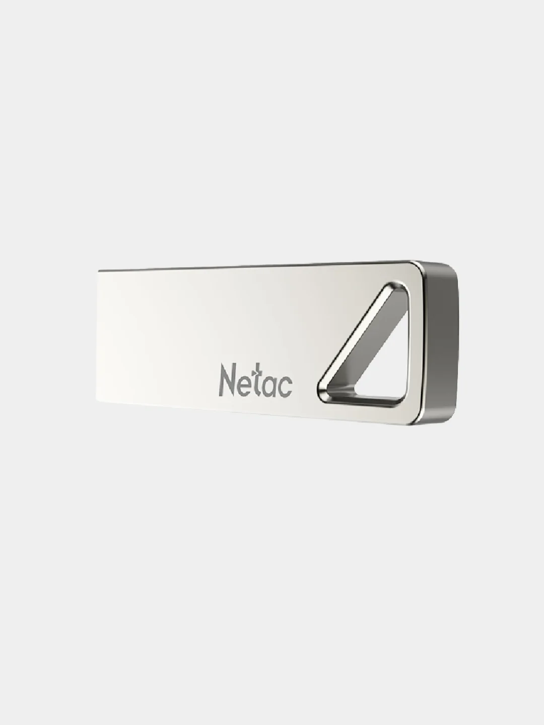 Серебряный флеш-накопитель Netac U326, USB 2.0, 8/16/32/64Gb