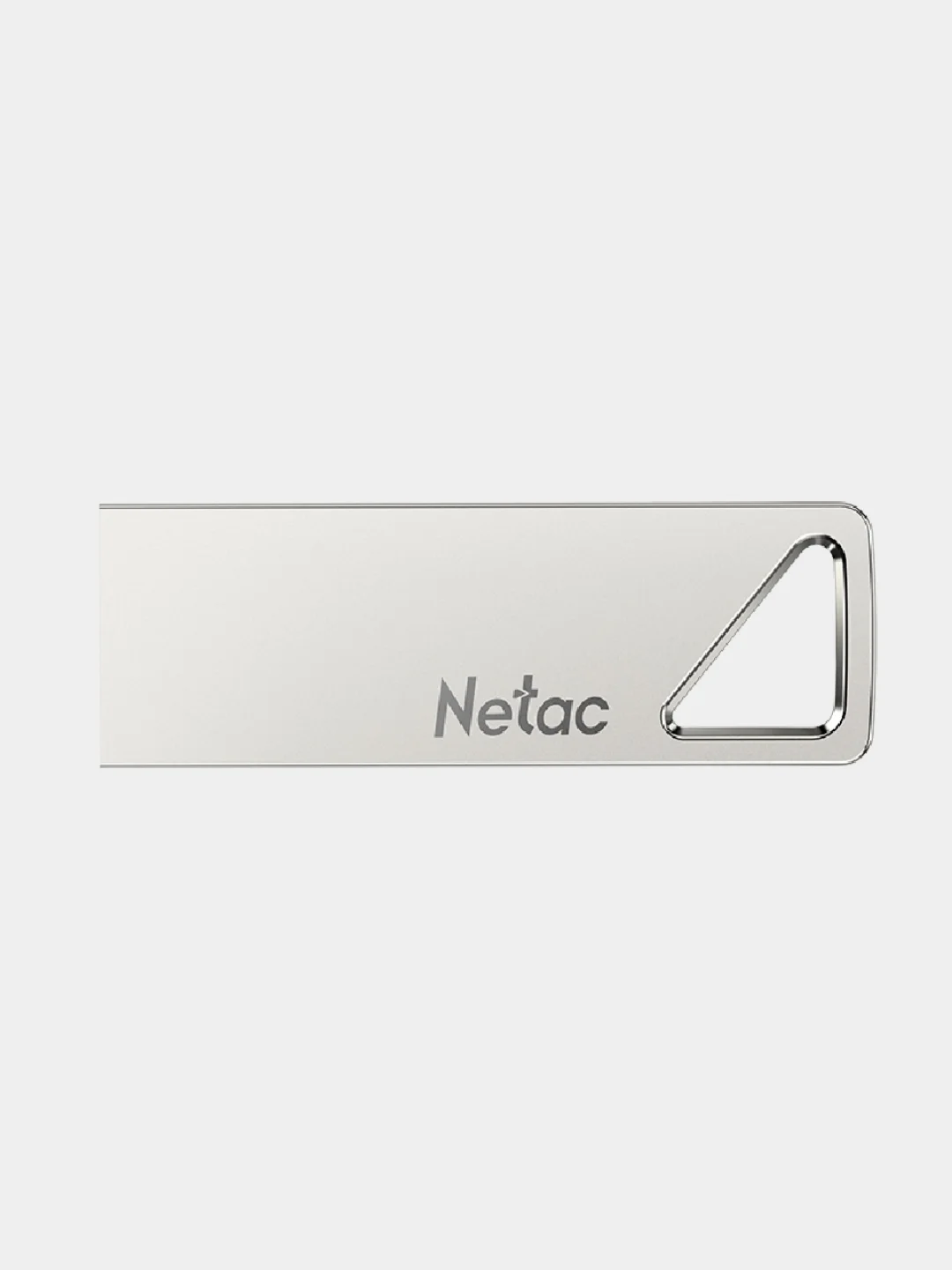 Серебряный флеш-накопитель Netac U326, USB 2.0, 8/16/32/64Gb