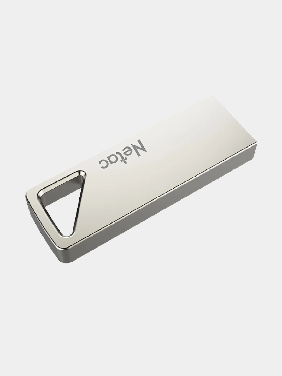 Серебряный флеш-накопитель Netac U326, USB 2.0, 8/16/32/64Gb