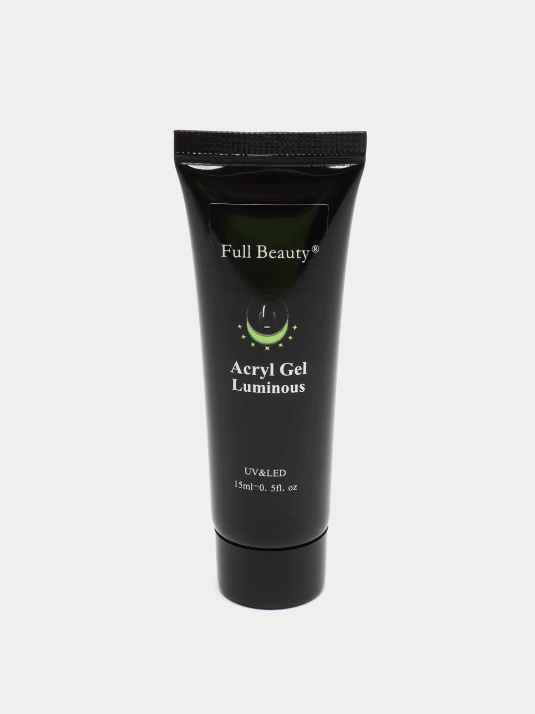 Голубой акригель для наращивания ногтей Full Beauty, 15 мл