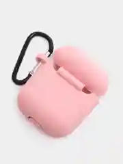 Конфетный силиконовый чехол для Apple Airpods 1/2 с карабином аирподс