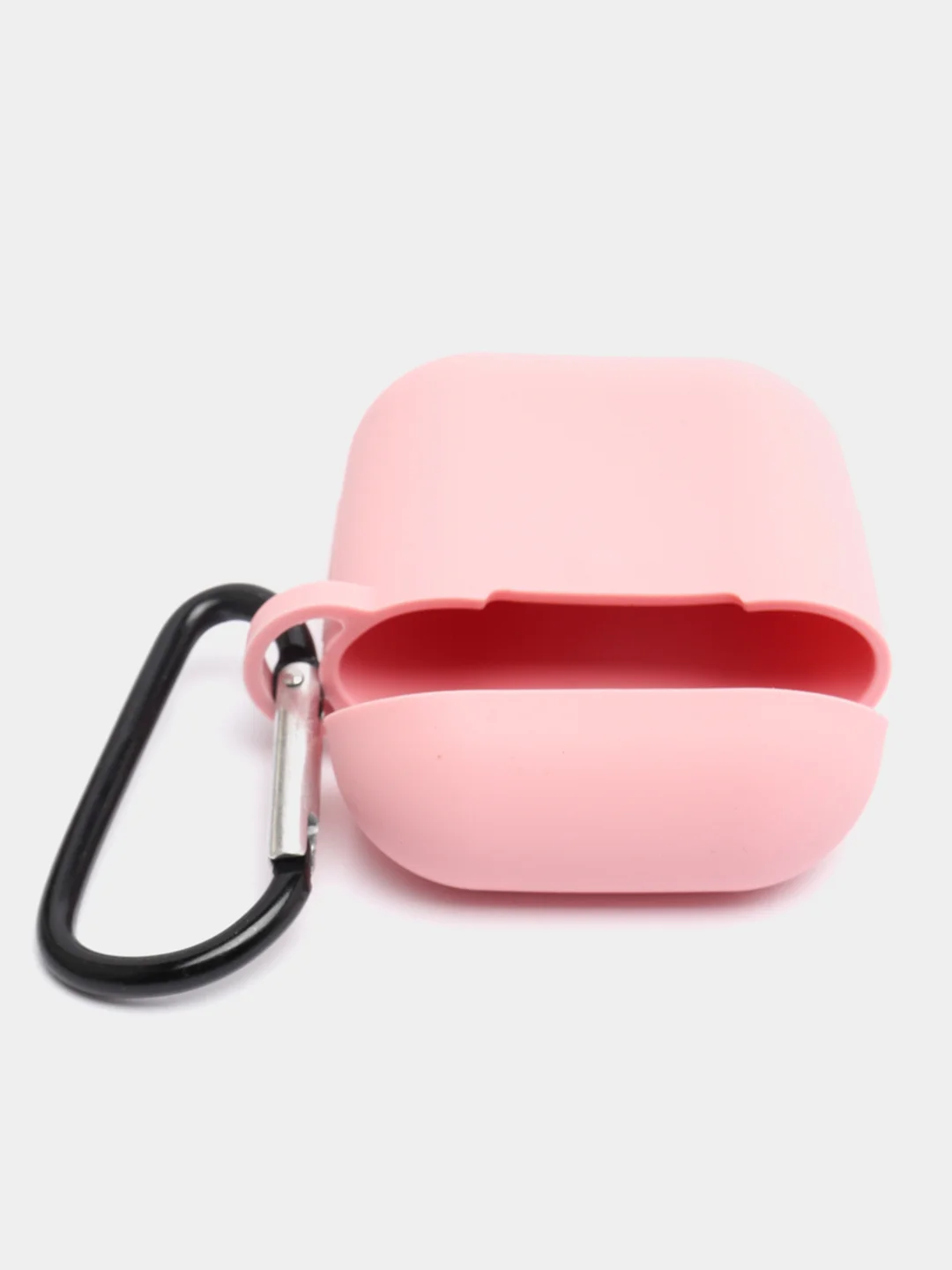 Конфетный силиконовый чехол для Apple Airpods 1/2 с карабином аирподс