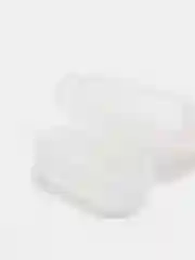 Прозрачный силиконовый чехол для Apple Airpods 1/2 с карабином аирподс