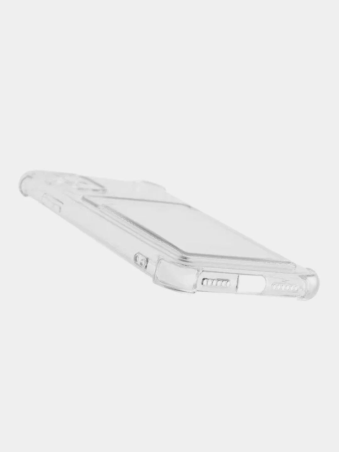 Прозрачный чехол с карманом для iPhone 11, 12, 13, Pro Max, прозрачный