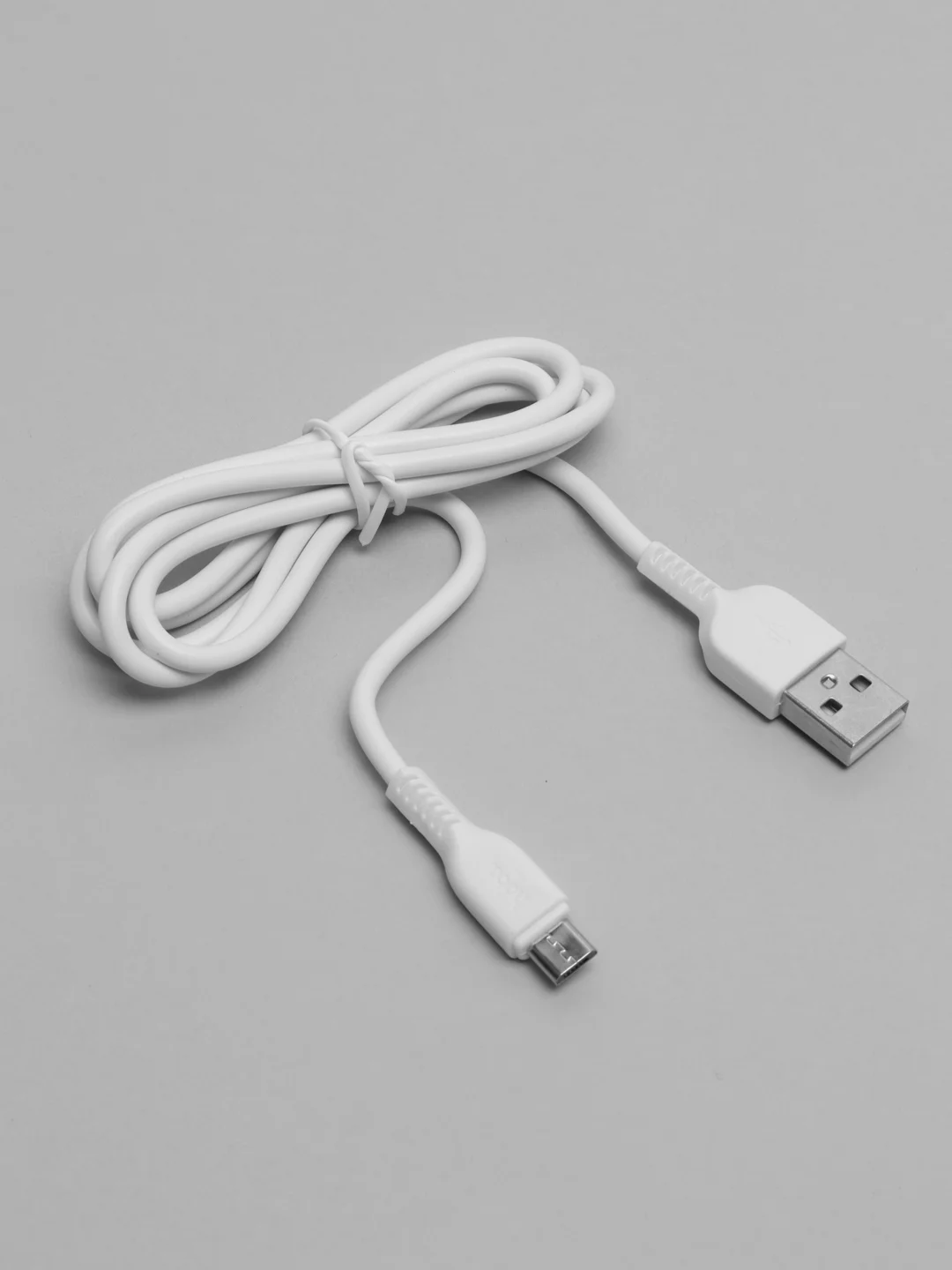 Белый кабель зарядный Hoco X13 Micro-USB