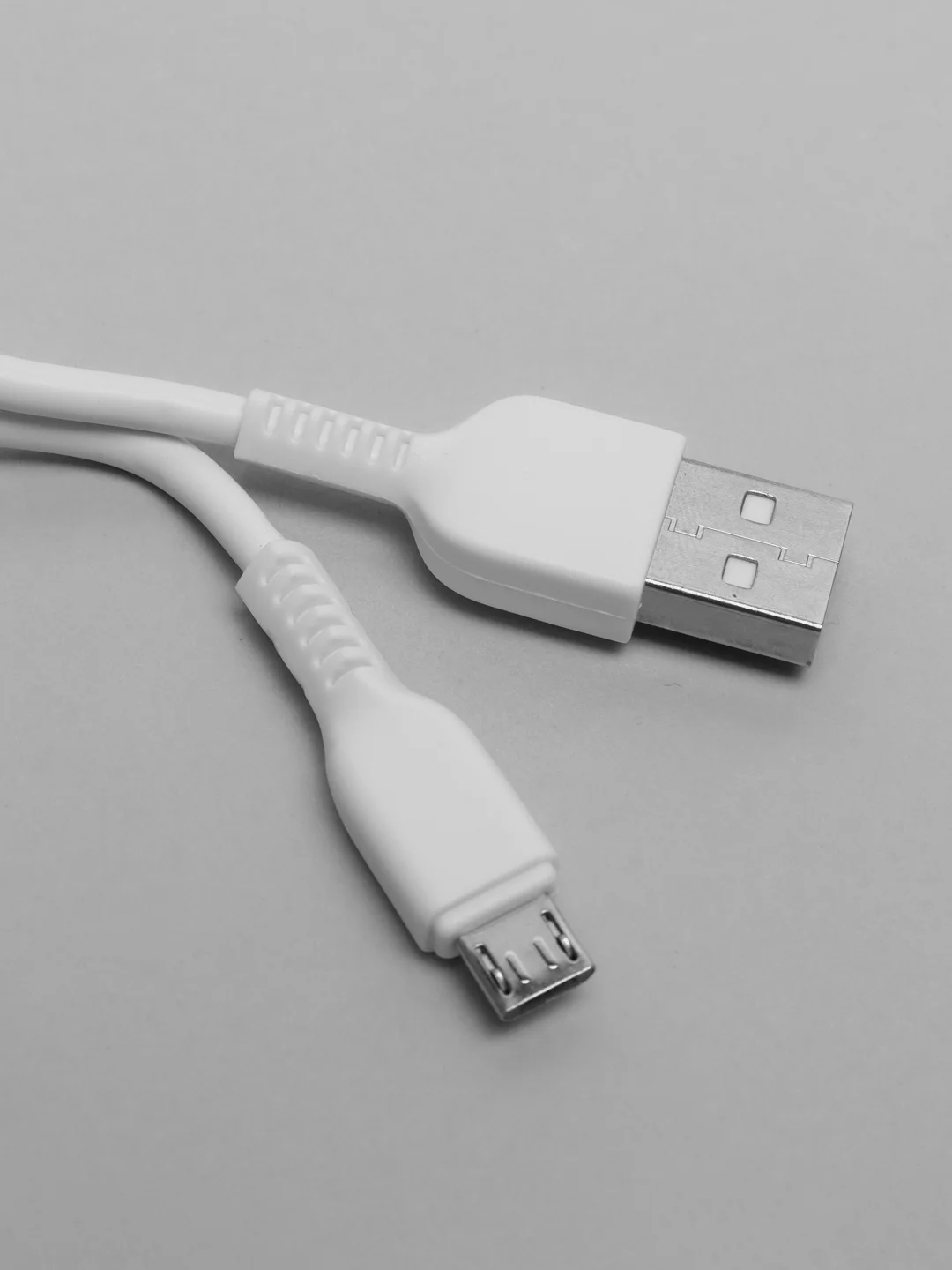Белый кабель зарядный Hoco X13 Micro-USB