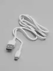 Белый кабель зарядный Hoco X13 Micro-USB
