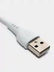 Белый кабель зарядный Borofone BX51 (до 3A, Type-C, MicroUSB, Lightning для Android и iPhone)