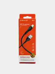 Черный кабель зарядный Borofone BX51 (до 3A, Type-C, MicroUSB, Lightning для Android и iPhone)