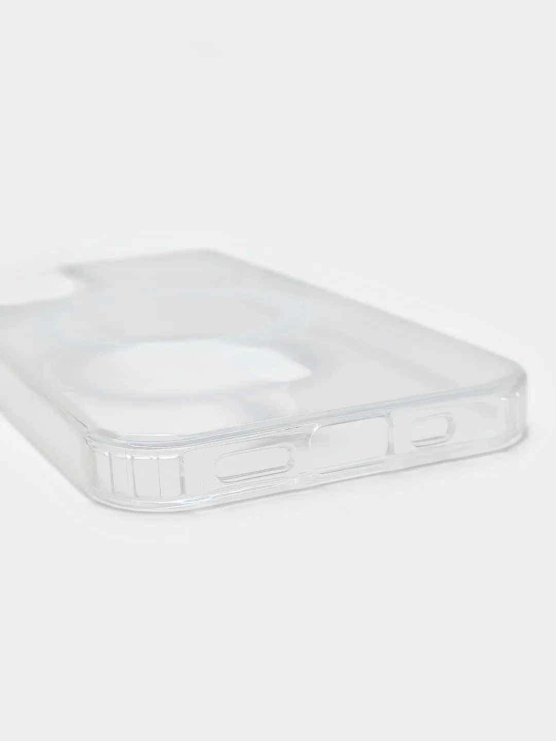 Чехол прозрачный с MagSafe на iPhone 11, 12, 13, 13 Pro, 13 Pro Max, силиконовый