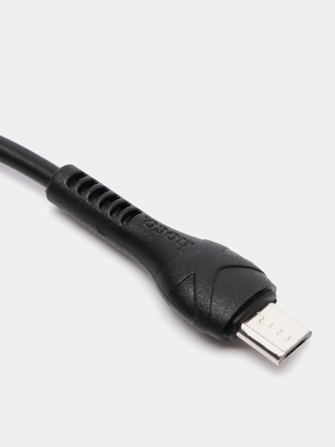 Черный кабель зарядный HOCO X37, быстрая зарядка QC3.0, Micro-USB, до 2.4 А, 1 м